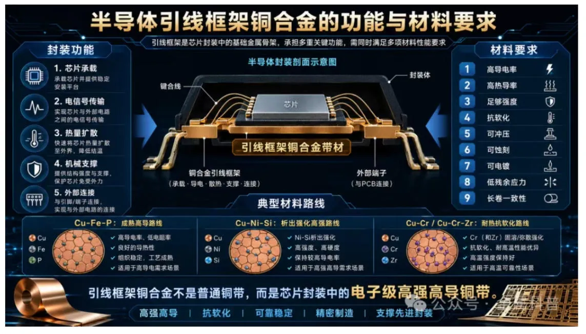 Why Are High-End Copper Alloys for Semiconductor Lead Frames So Difficult to Produce?